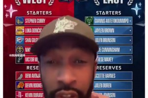 阿里纳斯怒喷：三当家和垫底都能进全明星！小卡哈登英格拉姆呢？